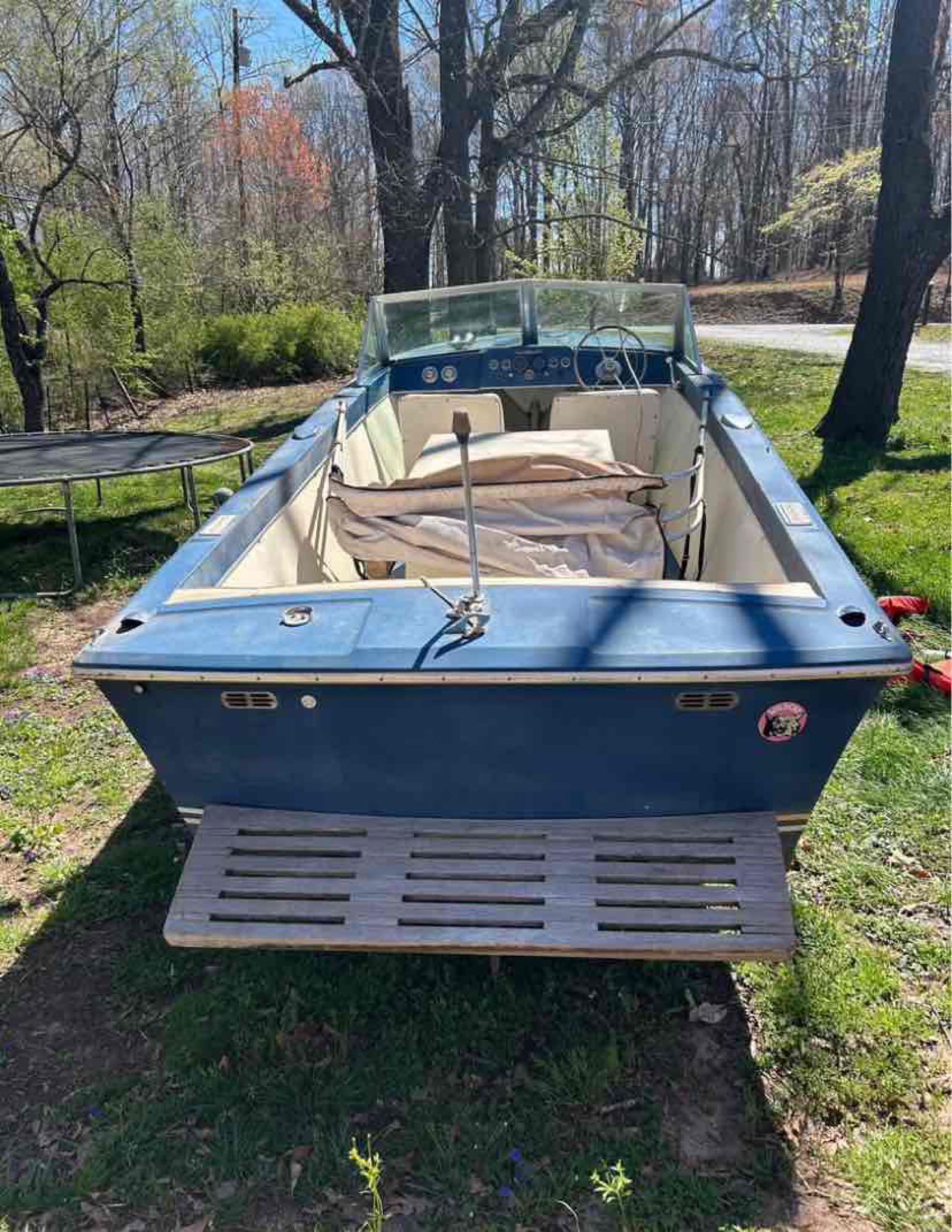 1965 Correct Craft Wildcat Boat and Trailer
