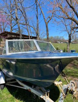 1965 Correct Craft Wildcat Boat and Trailer