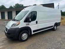 2021 Ram ProMaster 3500 Van, VIN # 3C6MRVJG2ME541877