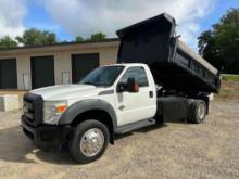 2012 Ford F-550 Dump Truck, VIN # 1FDUF5GT0CEC13112
