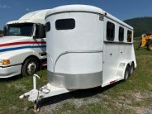 1998 Three Horse Slant Trailer with Tack Room