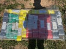 New/Unused Pallet of 22 Straps