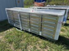 New/Unused 10ft 30 Drawer Stainless Steel Workbench