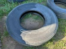 1 Bridgestone 255/70R 22.5 and 1 Toyo M-872 12R 22.5 Tires