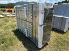 New/Unused 7ft 35 Drawer Stainless Steel Workbench