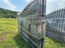 New/Unused 20ft Bi-Parting Iron Gate (Elk Design)