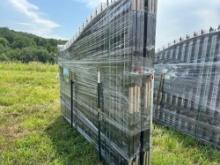 New/Unused 20ft Bi-Parting Iron Gate (Elk Design)