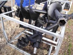 118-38 NEW Skid Steer Auger w/ 3 Bits