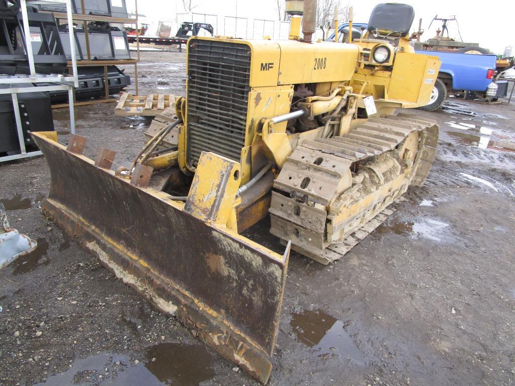 103-1 Massey Ferguson 200B Dozer w/ Root Rake