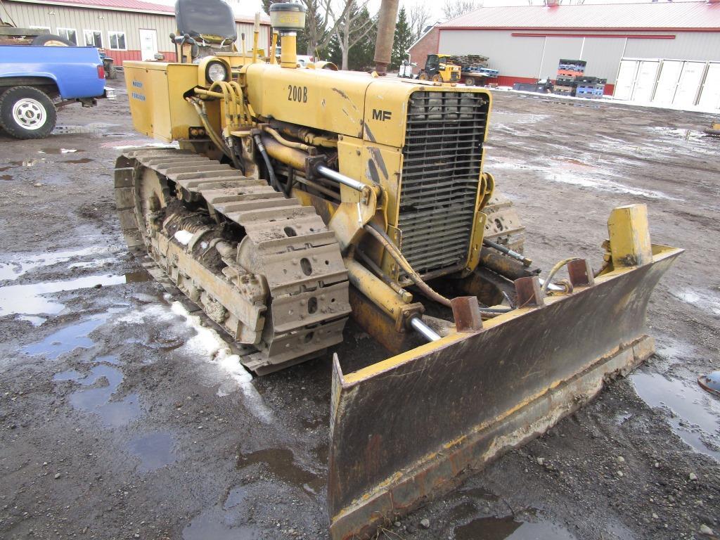 103-1 Massey Ferguson 200B Dozer w/ Root Rake