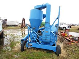 145-17 Dunbar 6" 2 Stage Grain Vac - Needs Air-Lock Rebuild