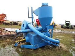 145-17 Dunbar 6" 2 Stage Grain Vac - Needs Air-Lock Rebuild