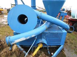 145-17 Dunbar 6" 2 Stage Grain Vac - Needs Air-Lock Rebuild