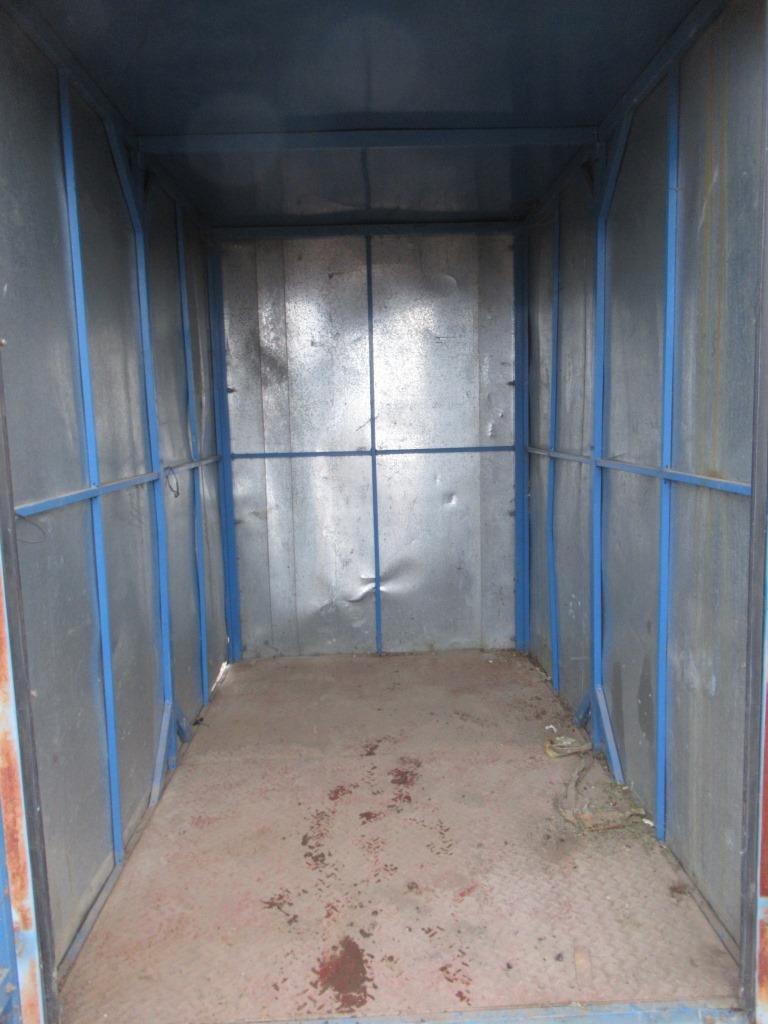 111-3 Metal Container 8'L x 5'W x 7.5'H