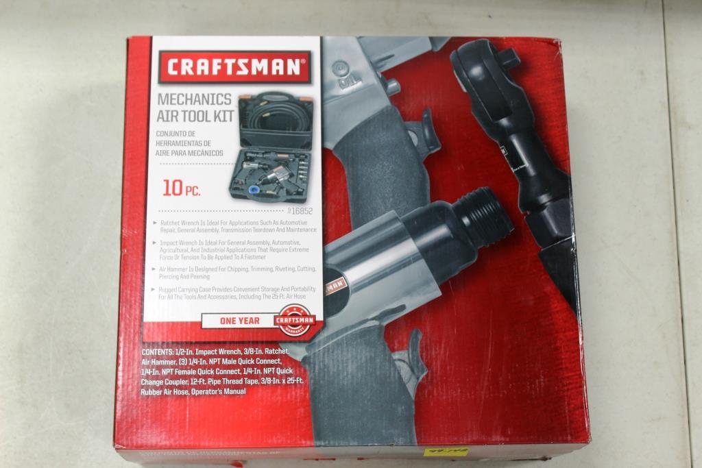 99-148 NEW Craftsman 10 pc. Mechanic Air Tool Set
