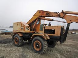 113- Drott 40 Rubber Tired Excavator
