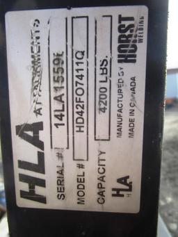 207-1 Set of Skid Steer Forks