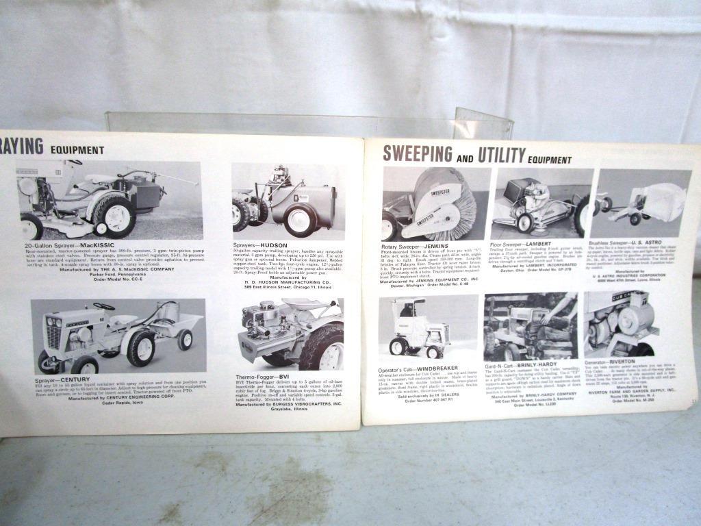 156-28 IH Cub Cadet Working Attachments incl. Jenkins Carry All!!