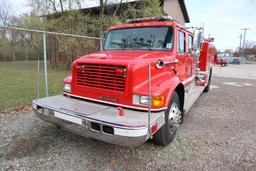 2000 E-ONE Fire Engine - IH 4900 Chassis NOTE: Truck is off-site