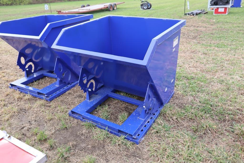 127-82 NEW Forklift Dumping Scrap Hopper