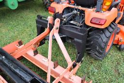 227-1 Kubota BX2660 - 4wd, Loader, Mower, Quick Hitch - ONLY 654 Hours