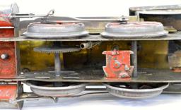 Antique Elektoy standard gauge tinplate steam freight set