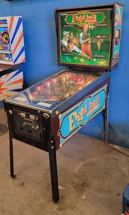 1985 Bally Midway Eight ball Champ pinball machine