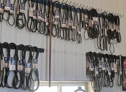 Shop Inventory of new old stock Napa belts
