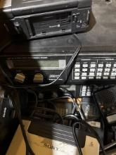 Box of police used electronics