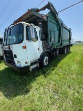 2016 Autocasr ACX64 Front Loader Sanitation Truck