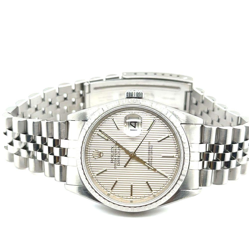 ROLEX Datejust 16220 Stainless Steel Year 2000