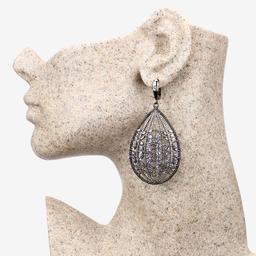 Tanzanite and Diamond Statement Earrings