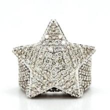 7.50CTW Pave' Diamond Superstar Ring Fine Diamonds