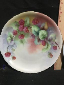 Various Floral Plates