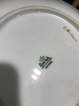 Various Floral Plates