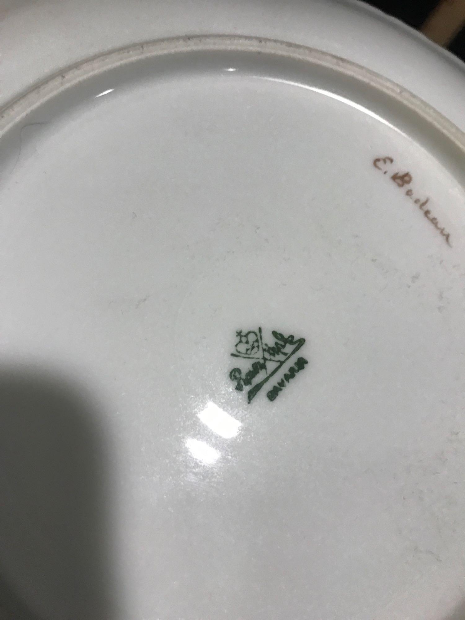 Various Floral Plates