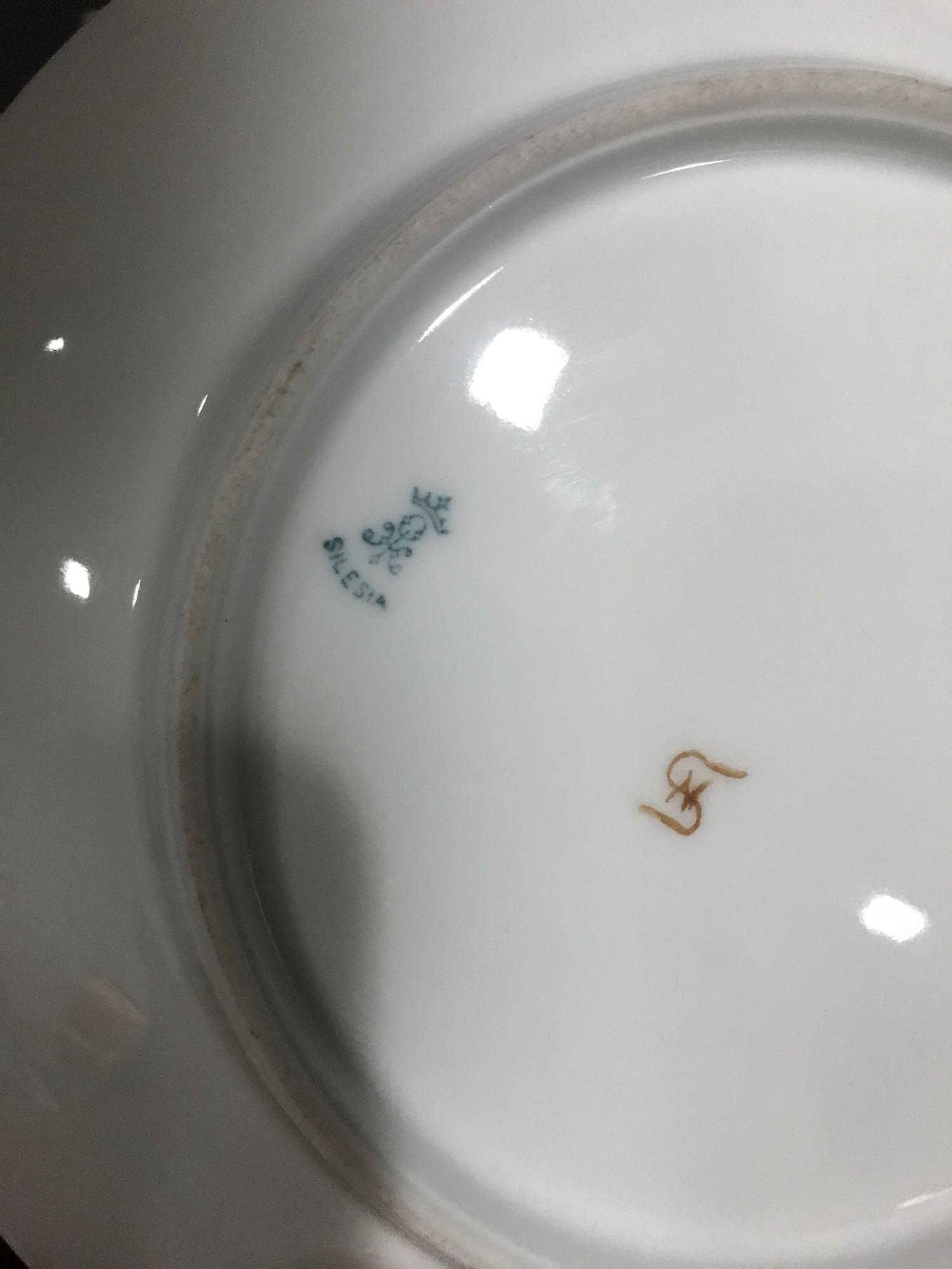 Various Floral Plates