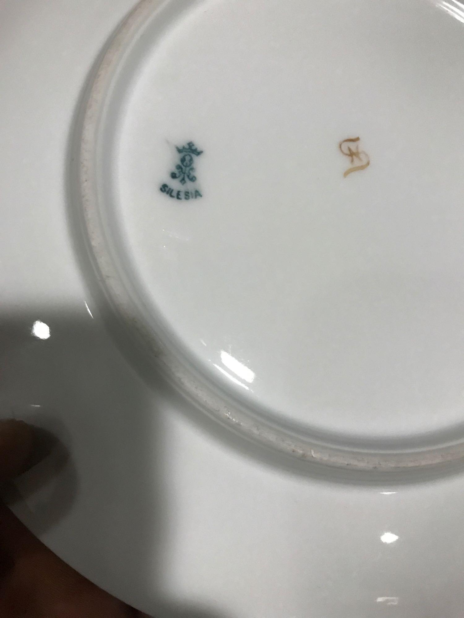 Various Floral Plates