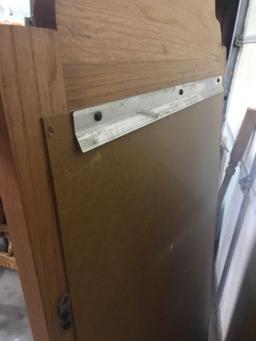 Solid Oak Mirror
