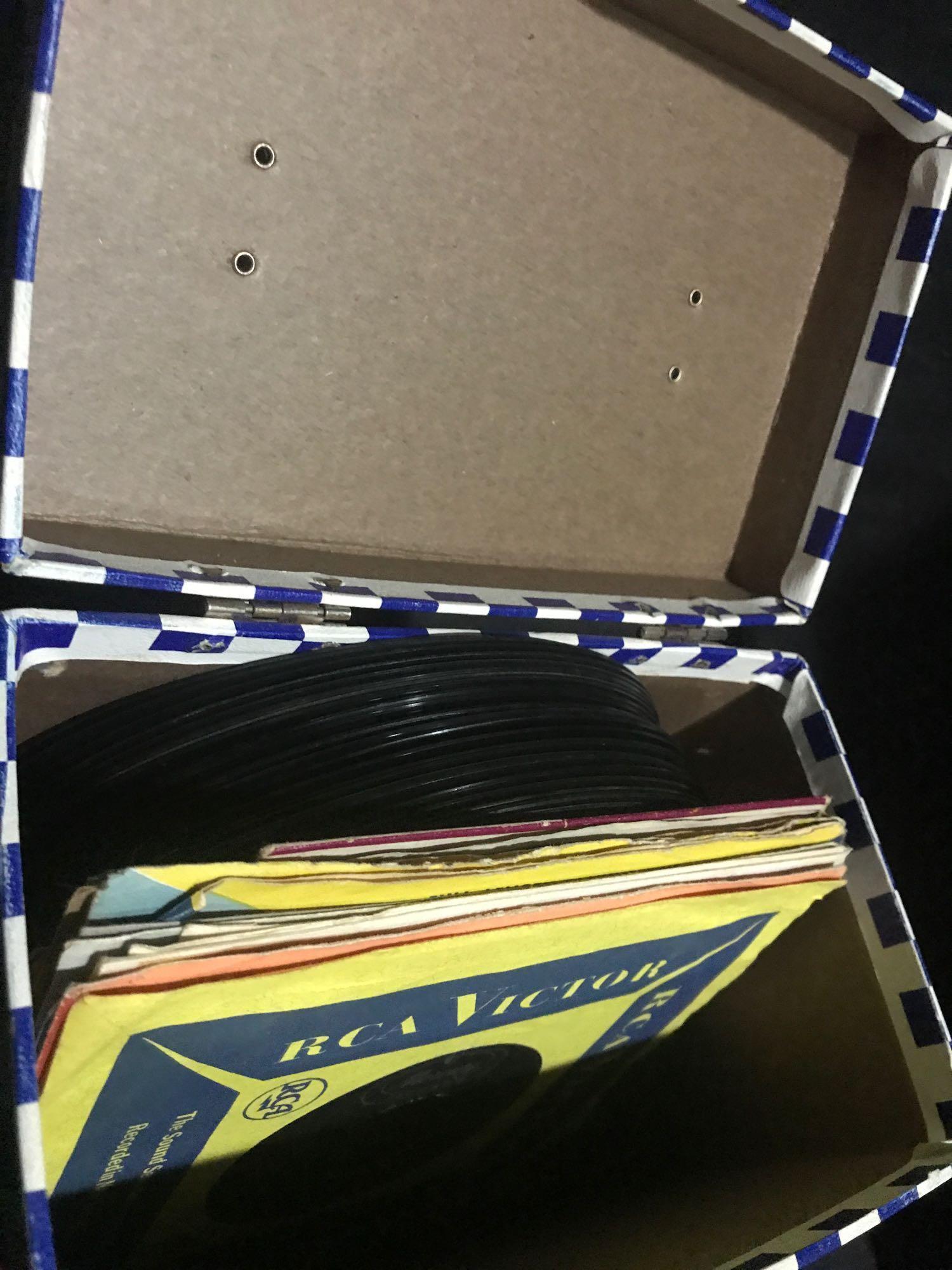 Carrying Case Of 45s