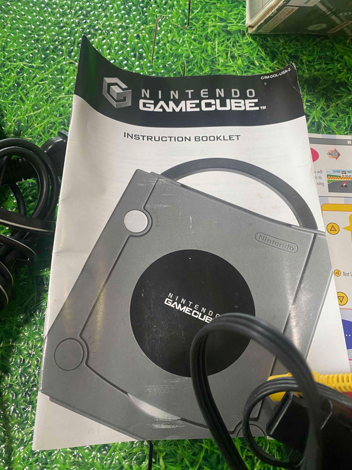 Nintendo GameCube with Box and Manual