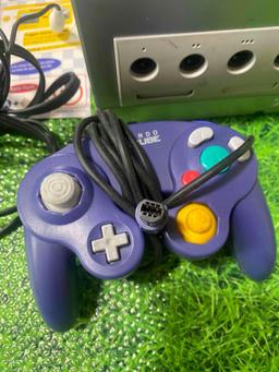 Nintendo GameCube with Box and Manual