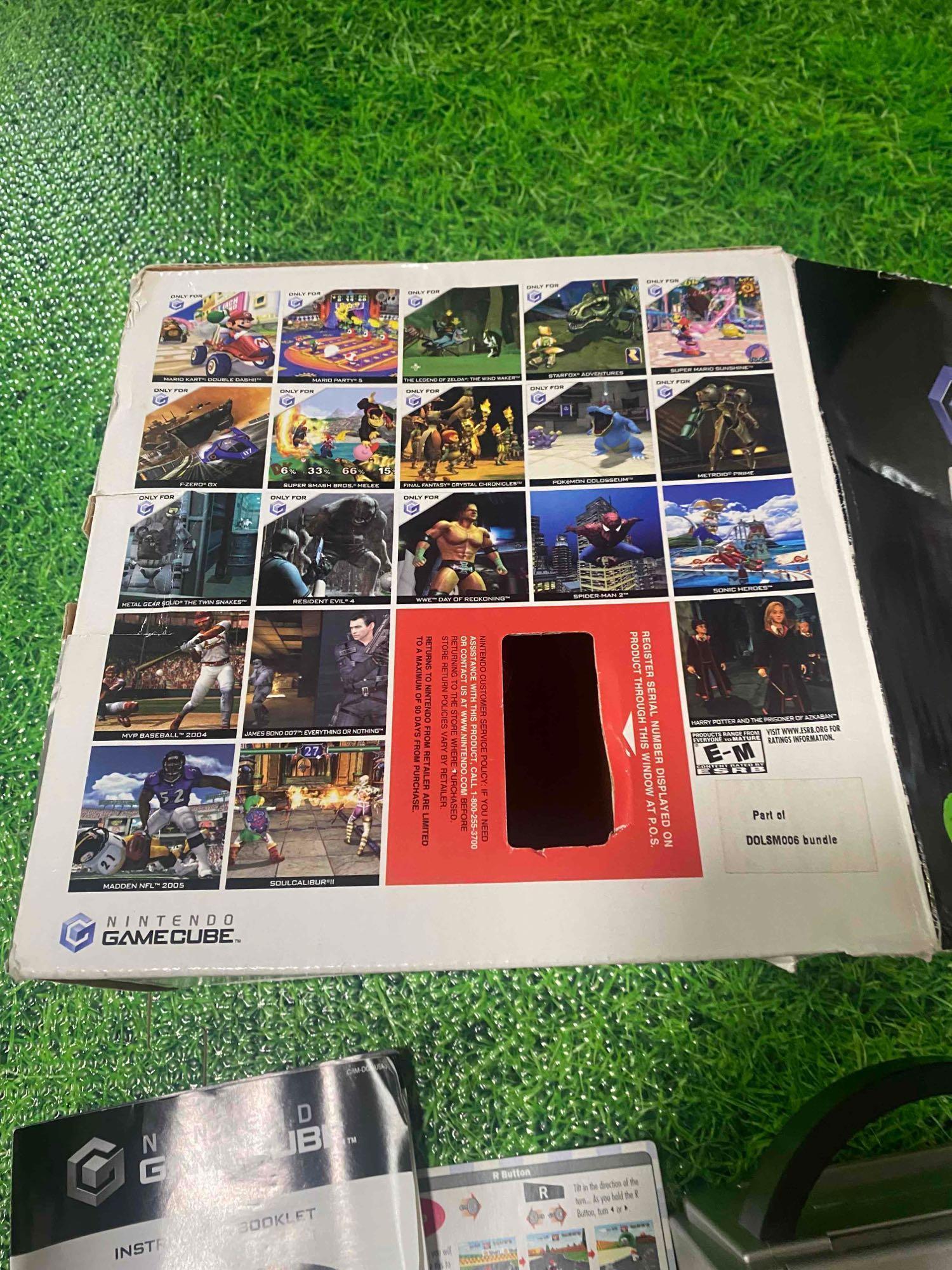 Nintendo GameCube with Box and Manual