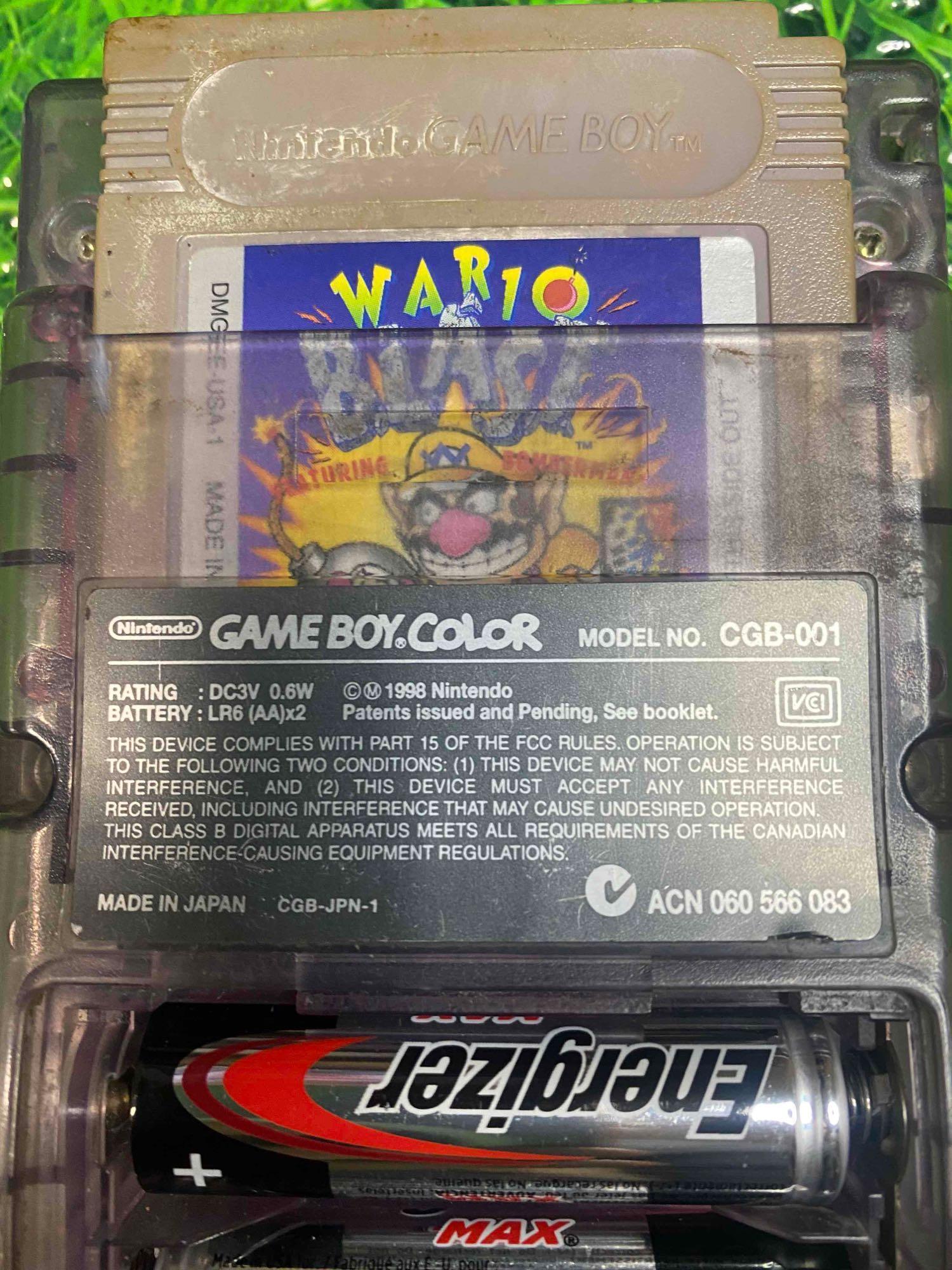 Nintendo Game Boy Color with Warioblast