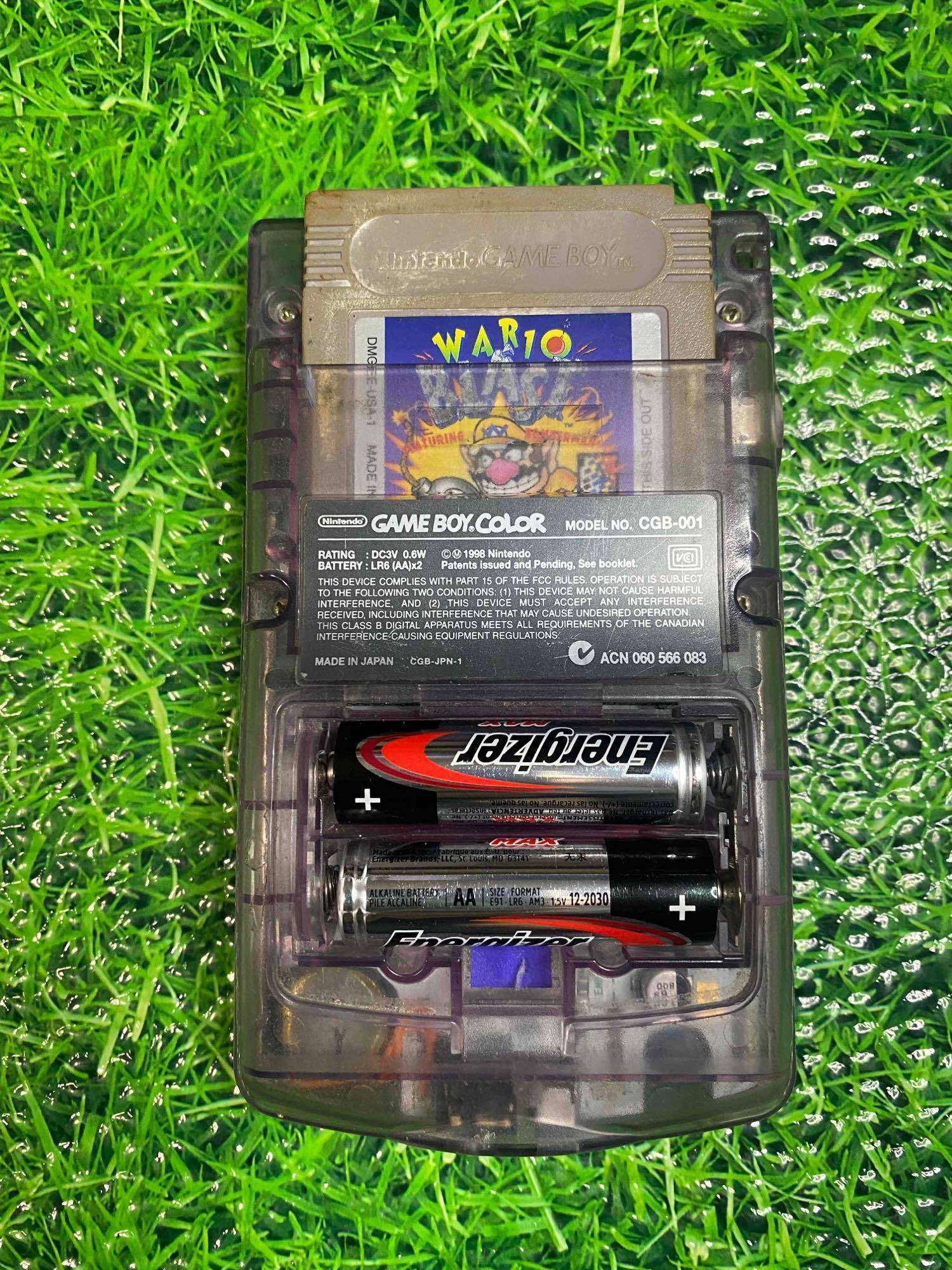 Nintendo Game Boy Color with Warioblast