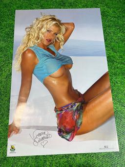 vintage 2002 Victoria Silvstedt swimsuit poster