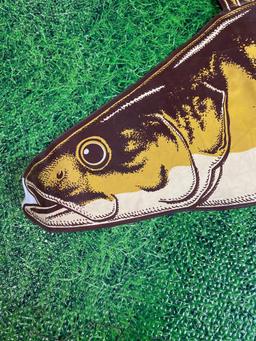 Vintage 1998 inflatable busch beer fish