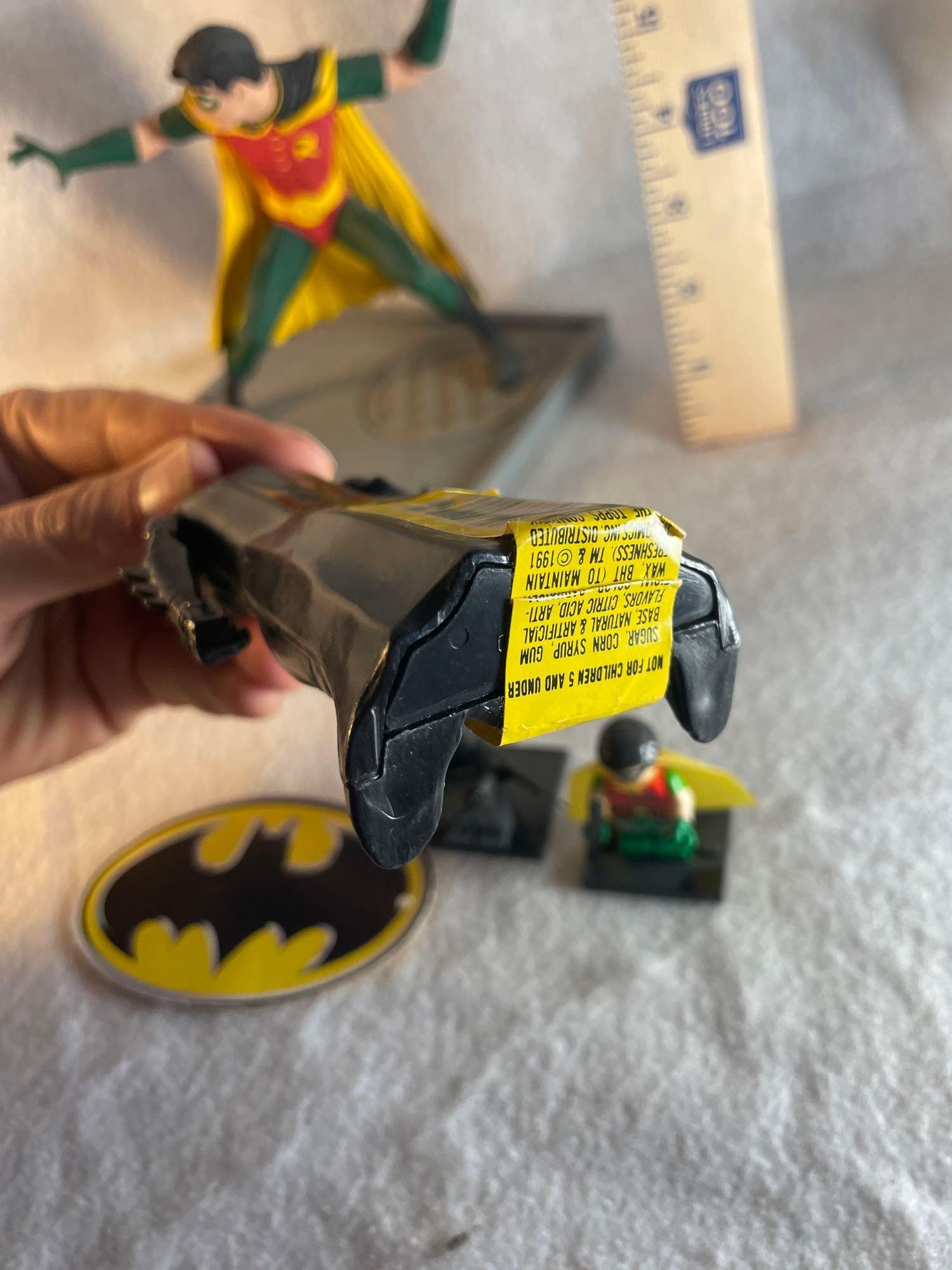 Assorted Batman and Robin Collectibles