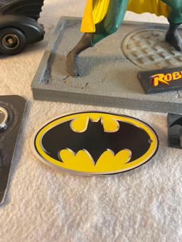 Assorted Batman and Robin Collectibles