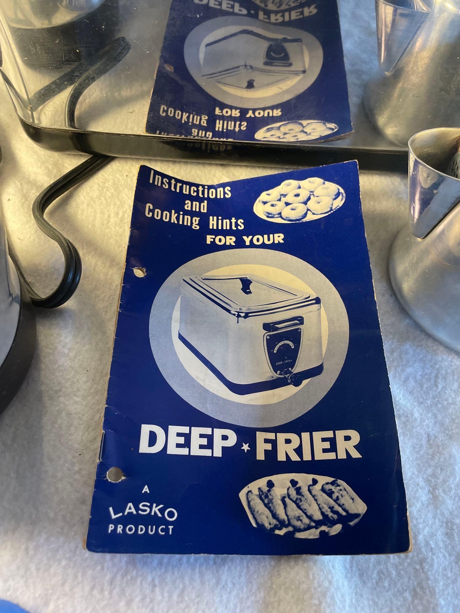 Vtg Deep Fryer, Percolators and Misc